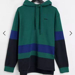 NWT Levi's Pieced Color Block Terry Hoodie